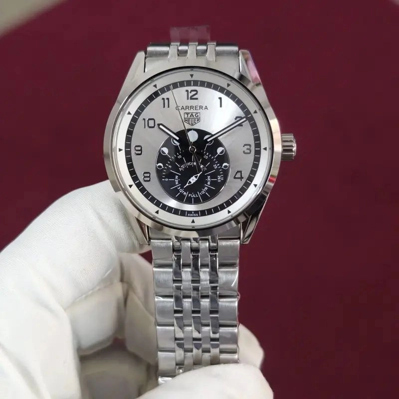 Tag Heuer Carrera Silver Automatic 4