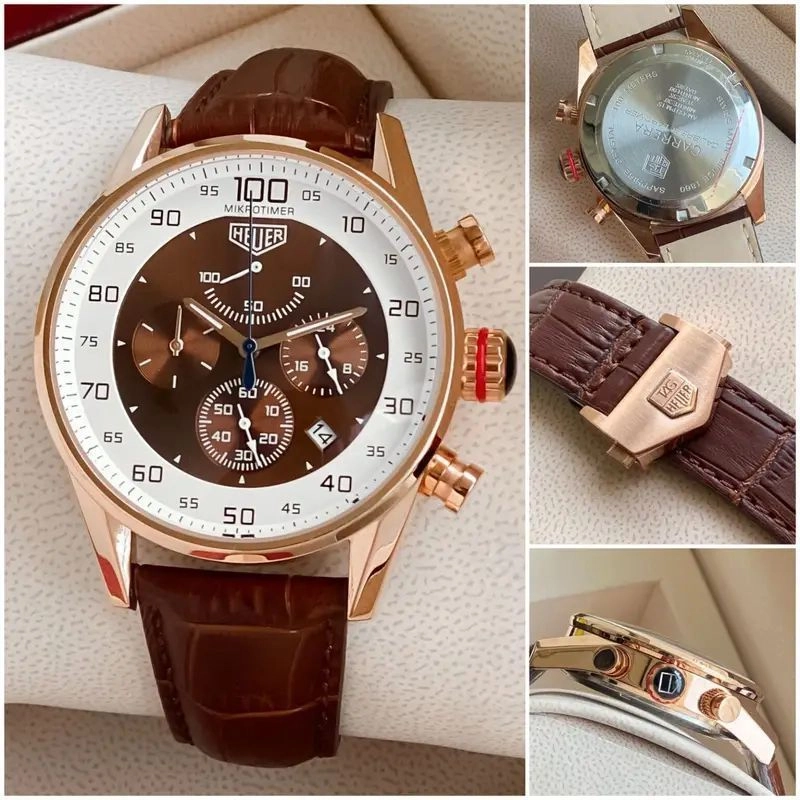 Tag Heuer Chronograph – Brown Dial 2