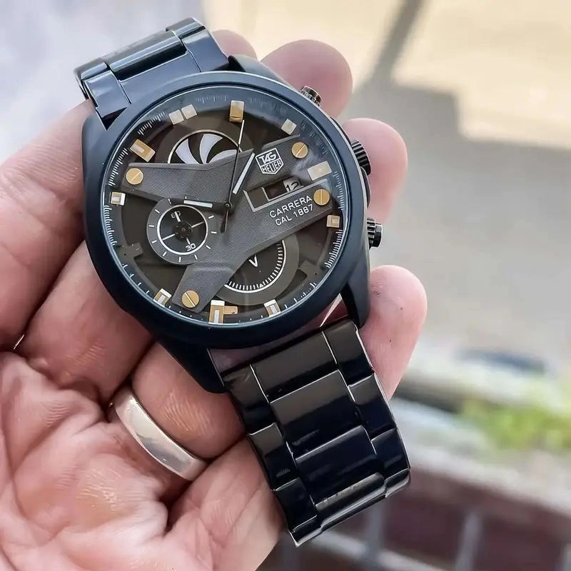Tag Heuer CR7 Chronograph Black 1