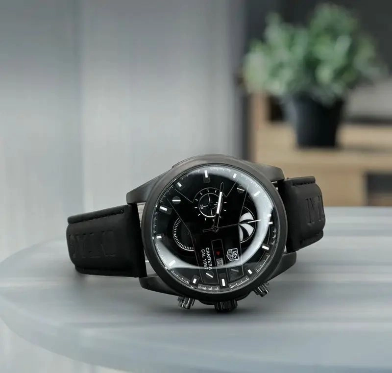 Tag Heuer CR7 Chronograph Black Dial 3