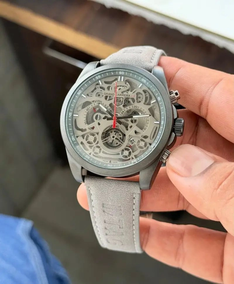 Tag Heuer CR7 Chronograph Grey Dial 1