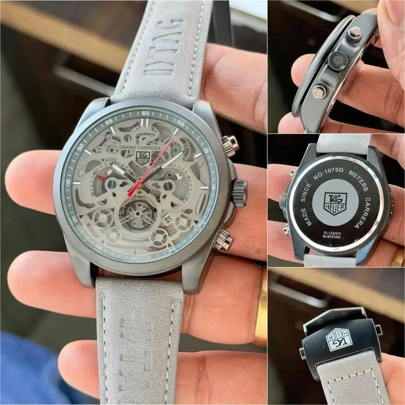 Tag Heuer CR7 Chronograph Grey Dial 3