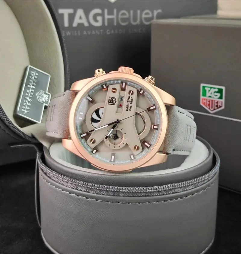 Tag Heuer CR7 Grey Dial Chronograph 1
