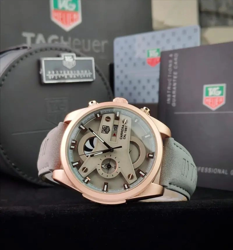 Tag Heuer CR7 Grey Dial Chronograph 3