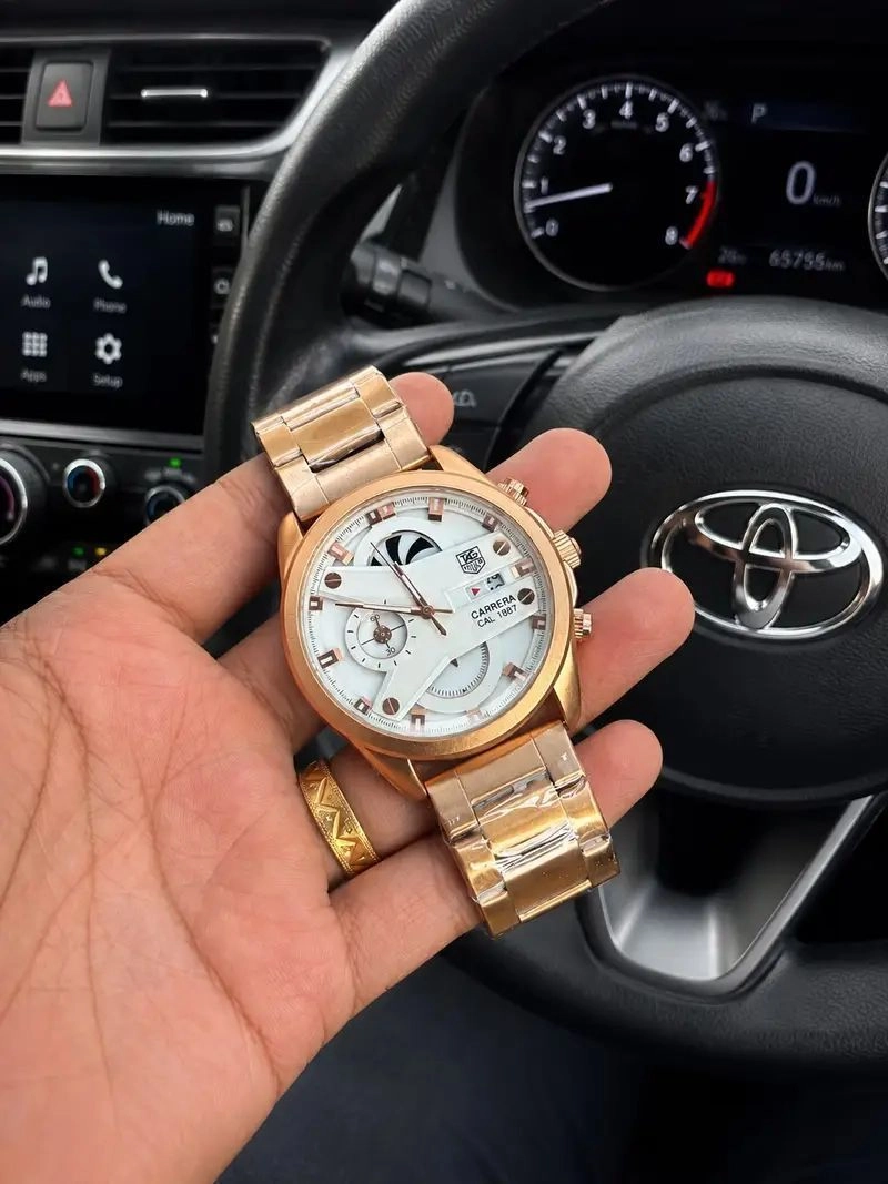 Tag Heuer CR7 Rose Gold Chronograph 3