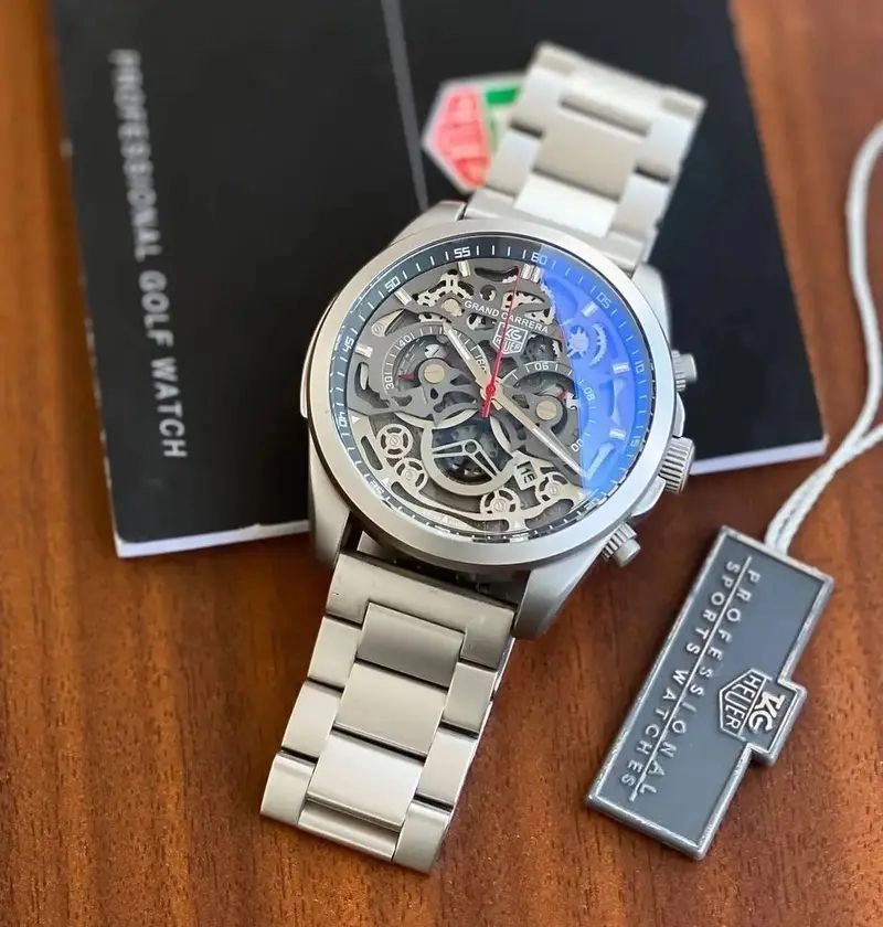 Tag Heuer CR7 silver Chronograph 1