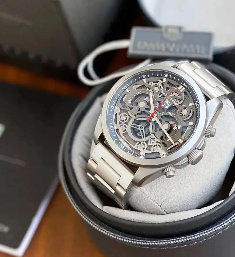 Tag Heuer CR7 silver Chronograph 2