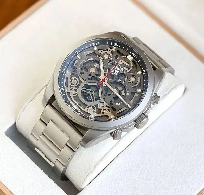 Tag Heuer CR7 silver Chronograph 3