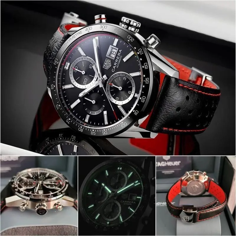 Tag Heuer Dark Black Dial 3