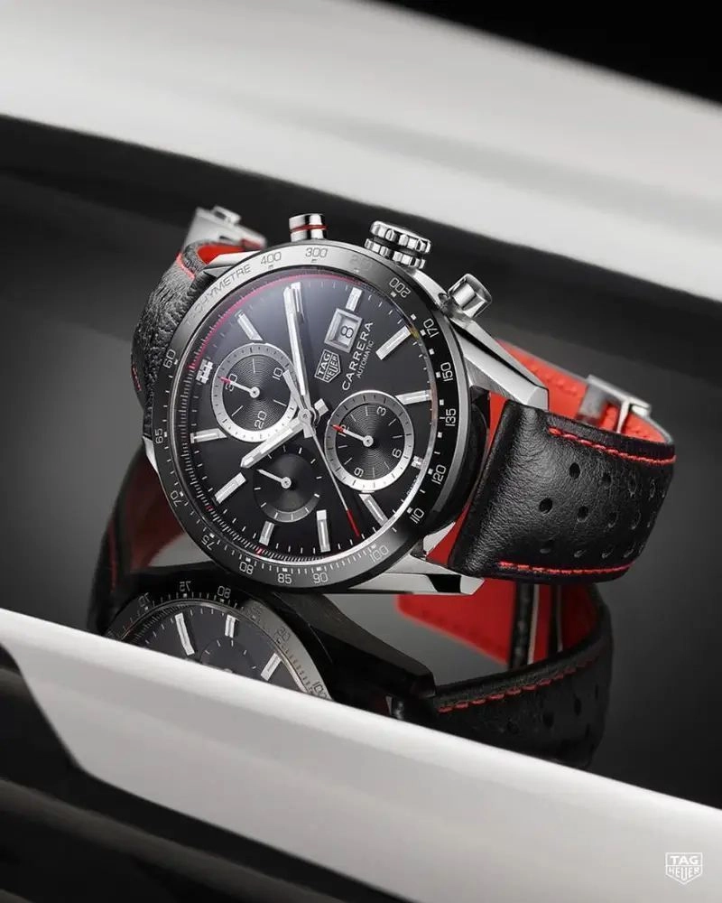 Tag Heuer Dark Black Dial 4