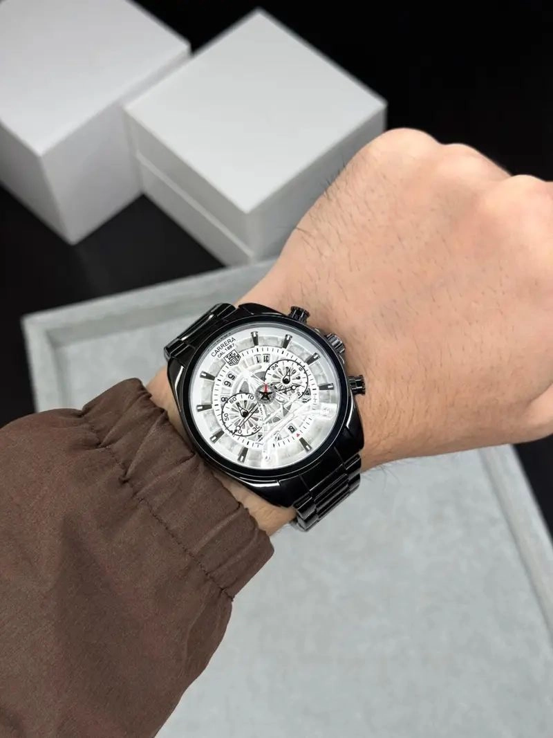 Tag Heuer Eiffel Tower Chronograph Black 3