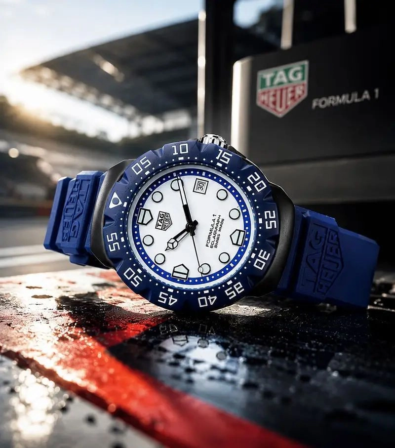 Tag Heuer Formula 1 Blue Solargraph 4