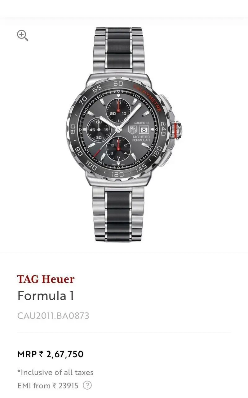 TAG Heuer Formula 1 Gulf Special Edition 2