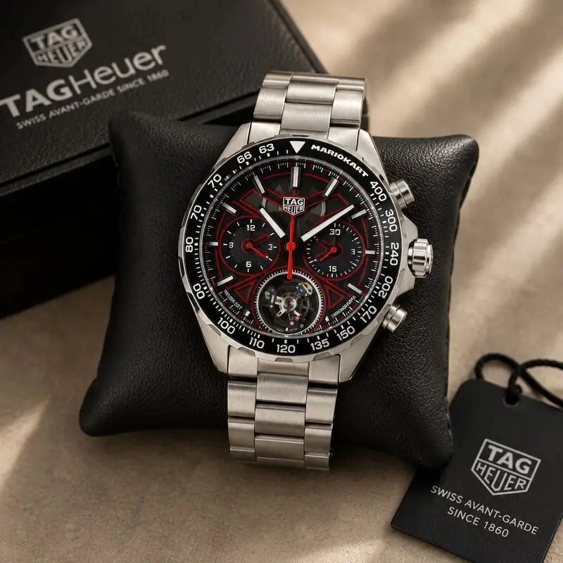 TAG Heuer Formula 1 Mario Kart Silver Chronograph 1