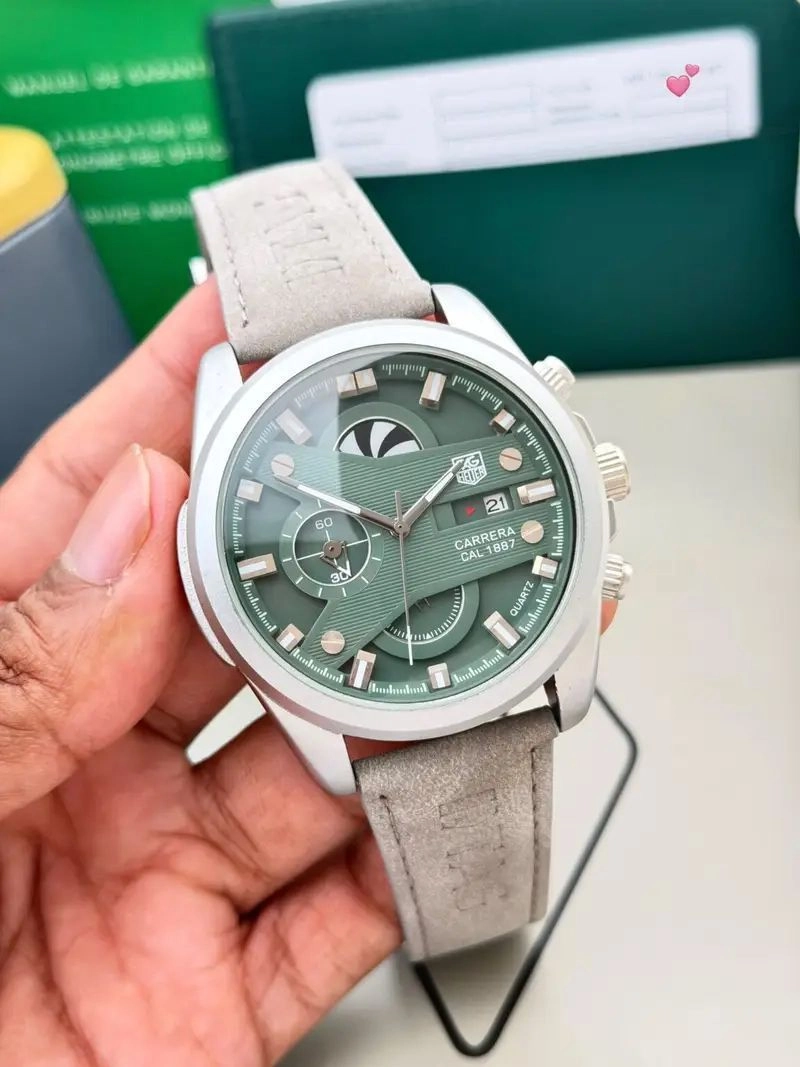 Tag Heuer Grand Carrera CR7 Grey Chronograph 1