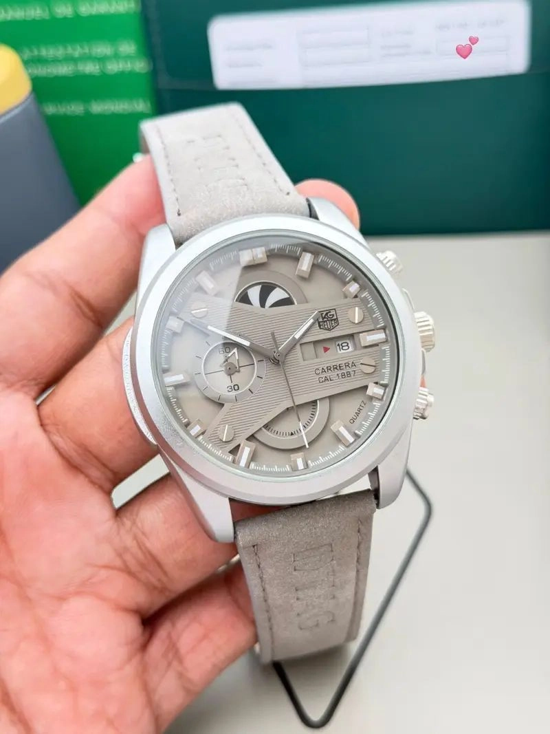 Tag Heuer Grand Carrera Grey Dial 1