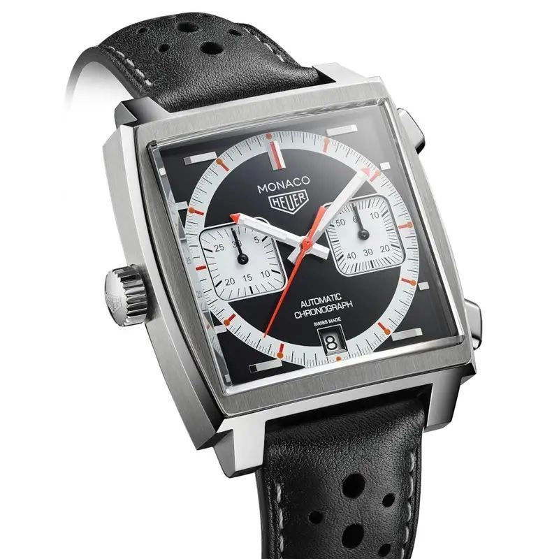 Tag Heuer Monaco Black Chronograph 5
