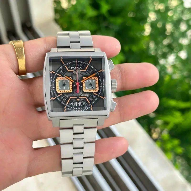 Tag Heuer Monaco Grey Chronograph 1