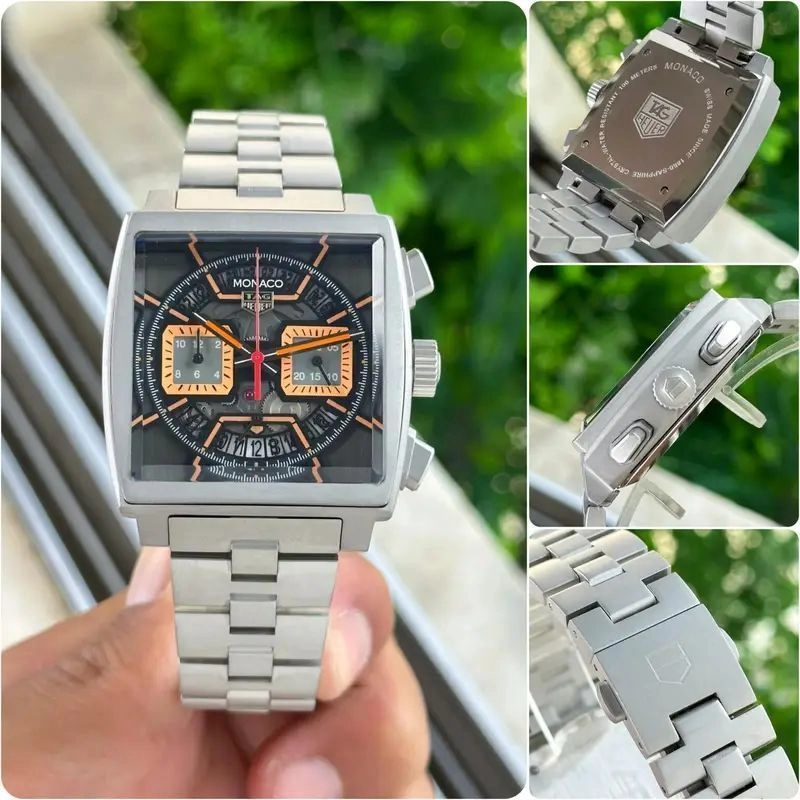 Tag Heuer Monaco Grey Chronograph 5