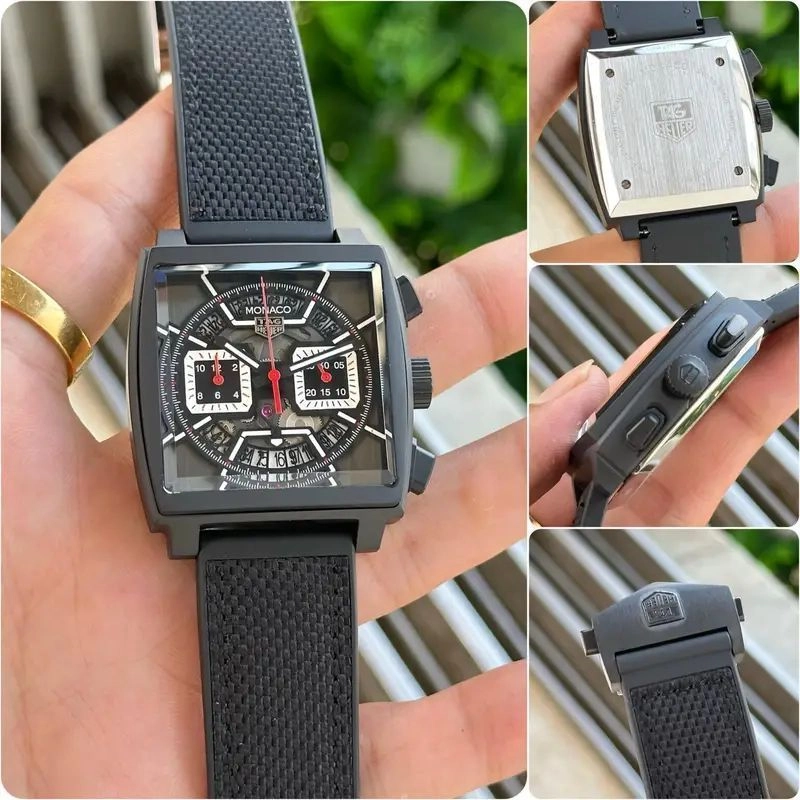 Tag Heuer Monaco Matt Black Chronograph 6