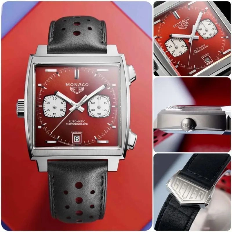 Tag Heuer Monaco Red Chronograph 1