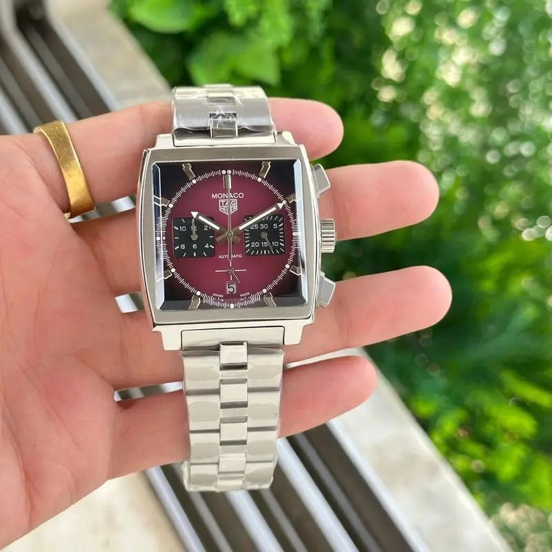 Tag Heuer Monaco Smokey Purple Chronograph 1