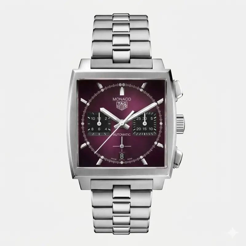 Tag Heuer Monaco Smokey Purple Chronograph 2