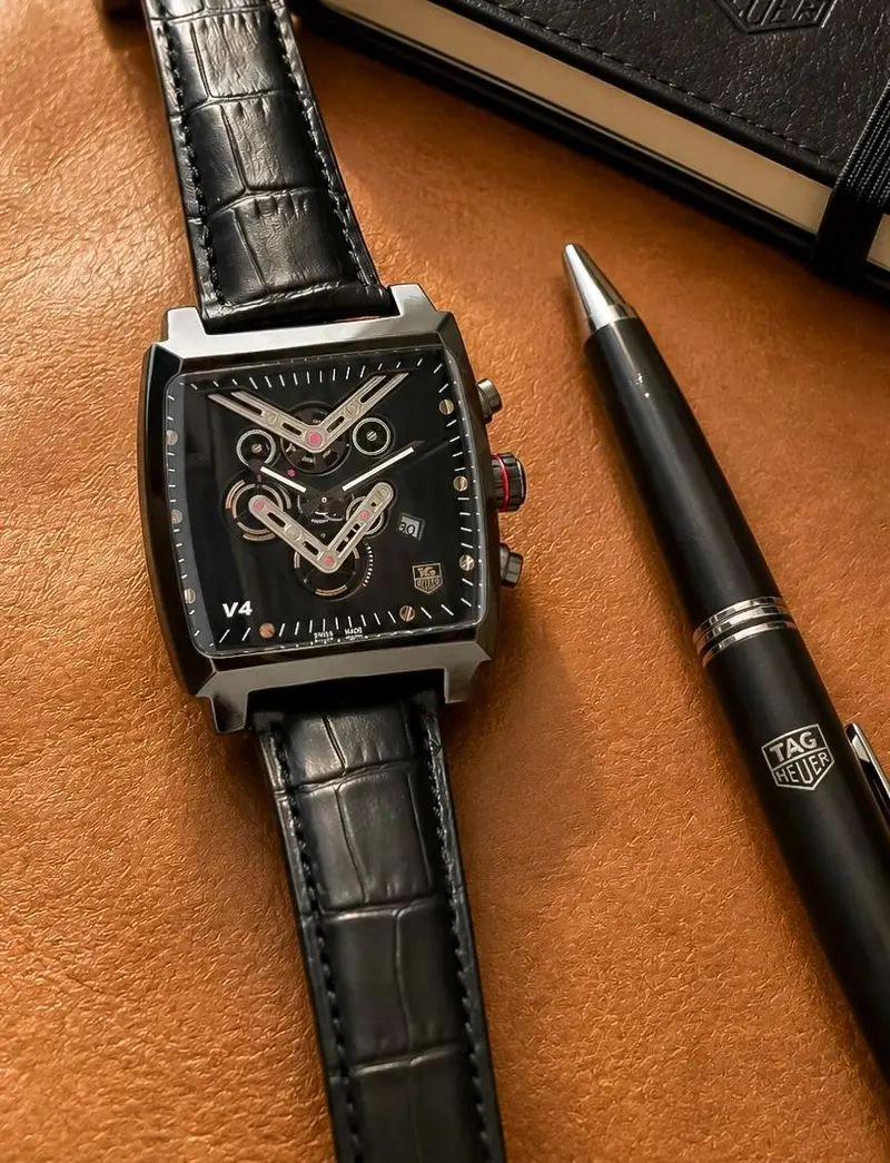 Tag Heuer V4 Black Dial 2