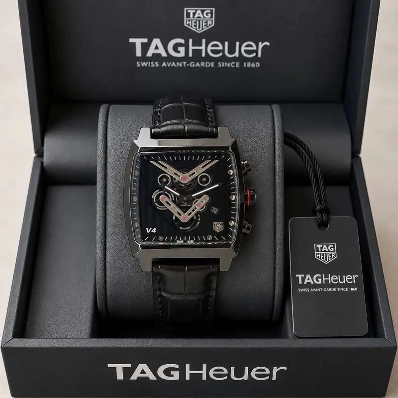Tag Heuer V4 Black Dial 3