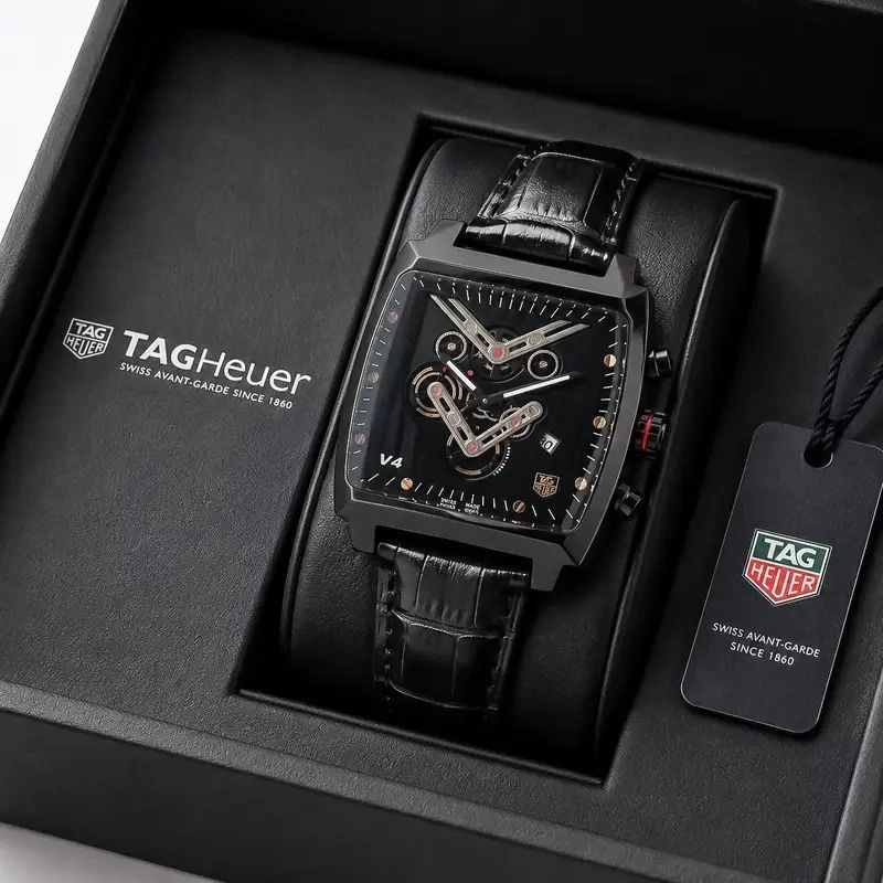 Tag Heuer V4 Black Dial 4