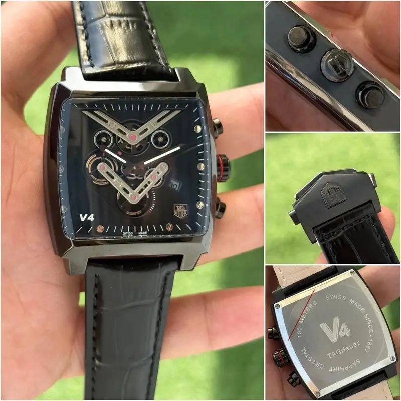 Tag Heuer V4 Black Dial 5