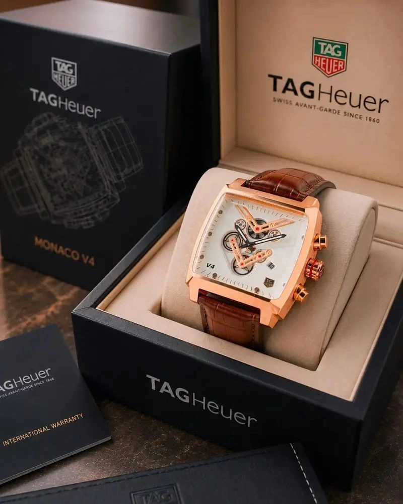 Tag Heuer White Dial Chronograph 2