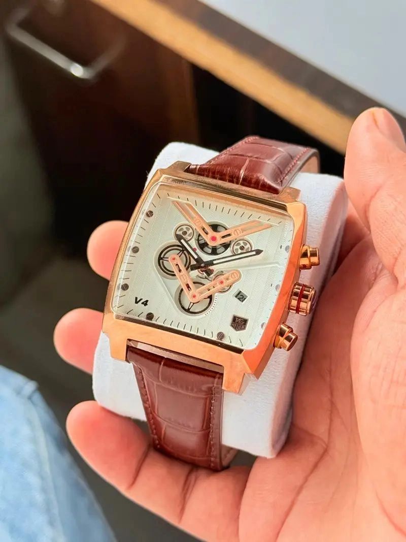 Tag Heuer White Dial Chronograph 4