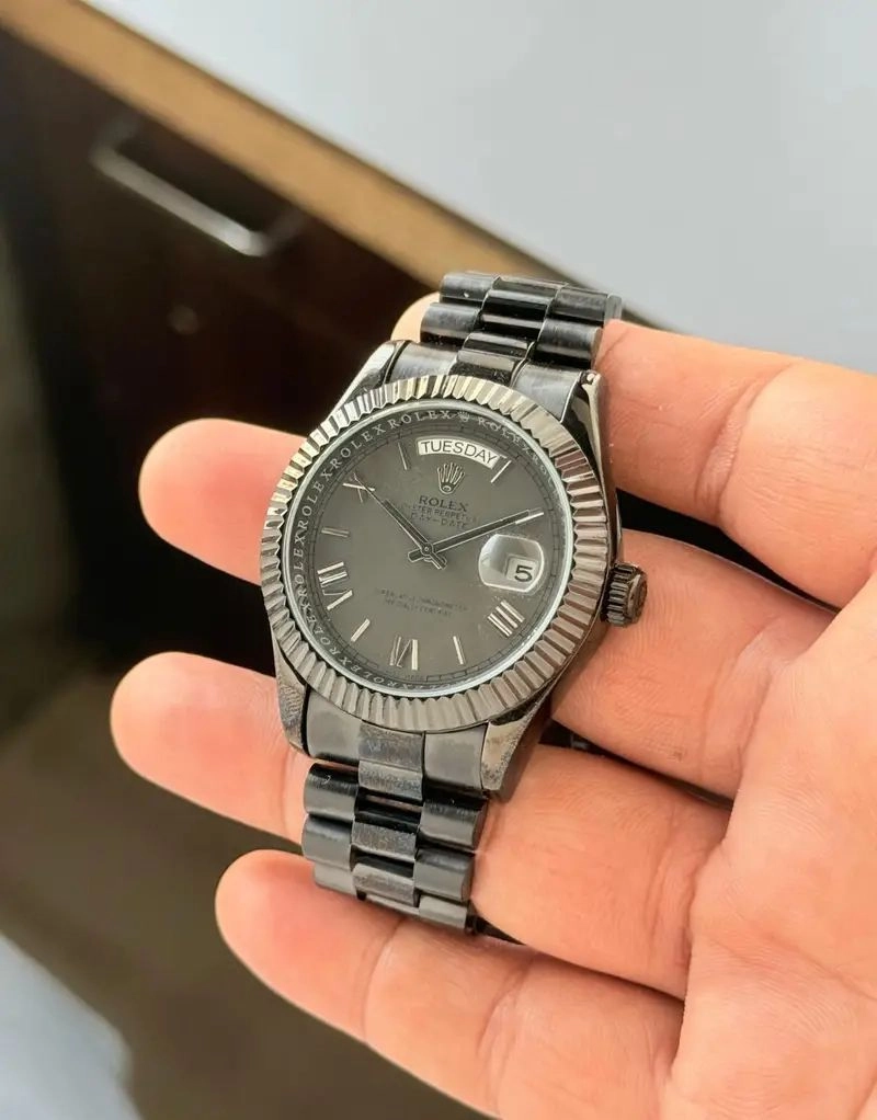 Rolex Oyster Perpetual Day-Date Black Automatic 3