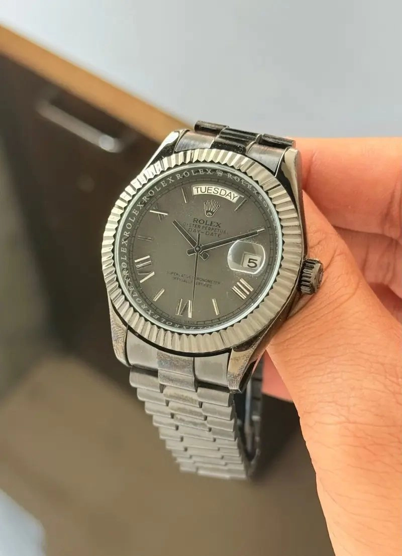 Rolex Oyster Perpetual Day-Date Black Automatic 4