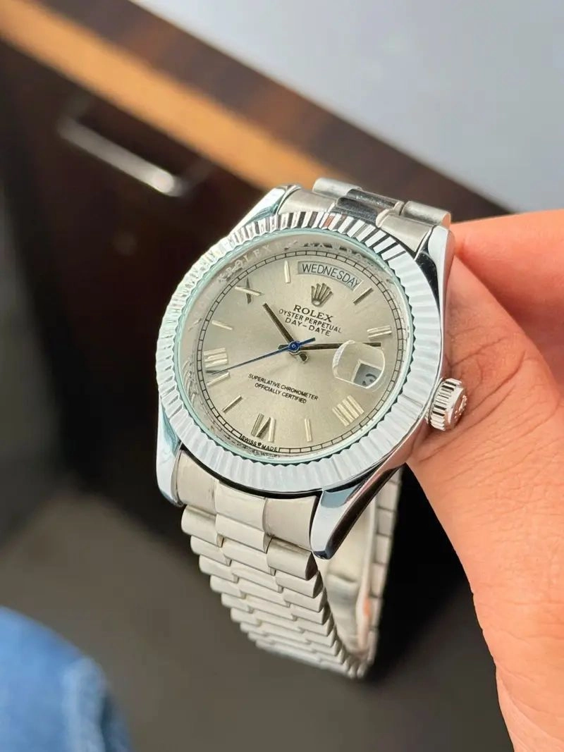 Rolex Oyster Perpetual Day-Date Grey Dial 3
