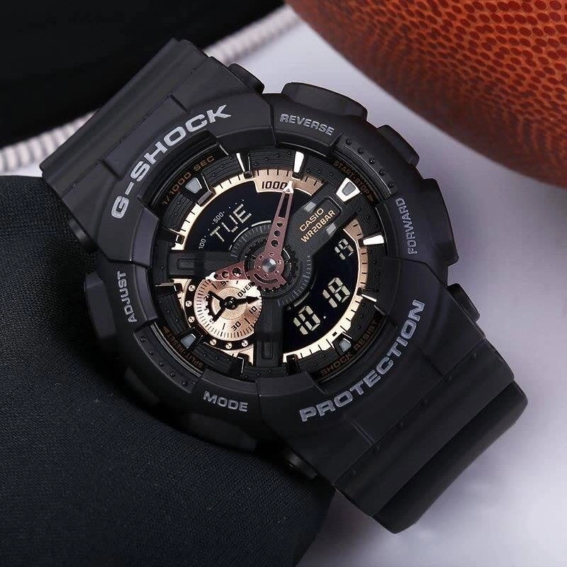 G Shock Casio Black GA-110-RG 1