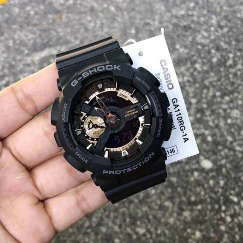 G Shock Casio Black GA-110-RG 2