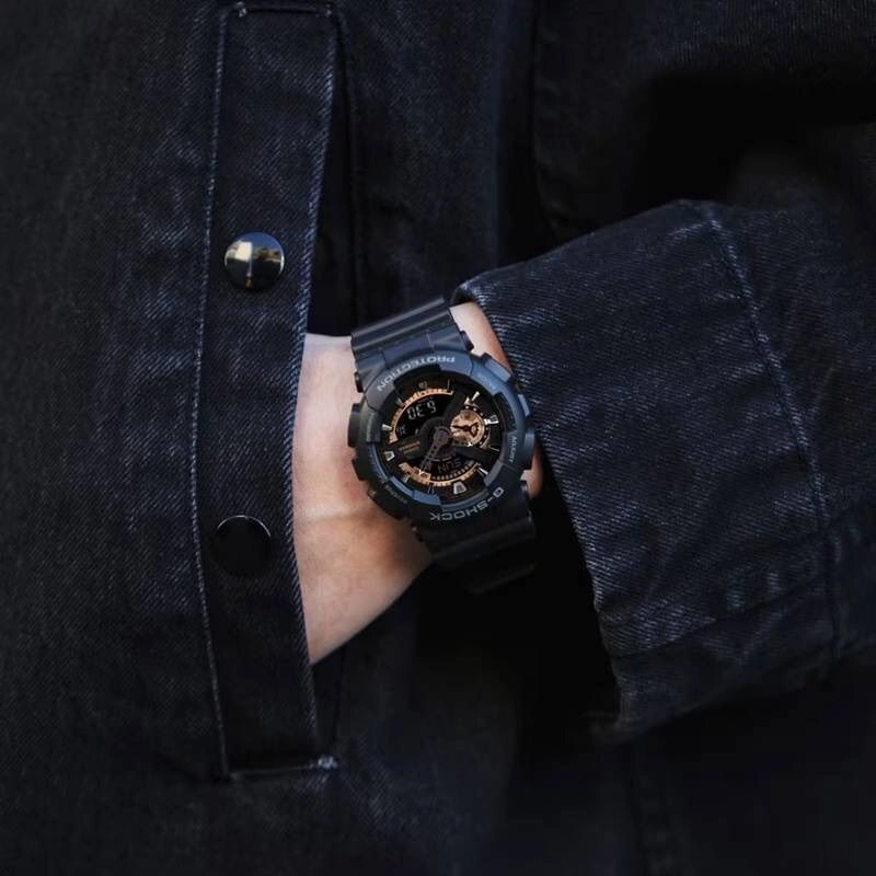 G Shock Casio Black GA-110-RG 3