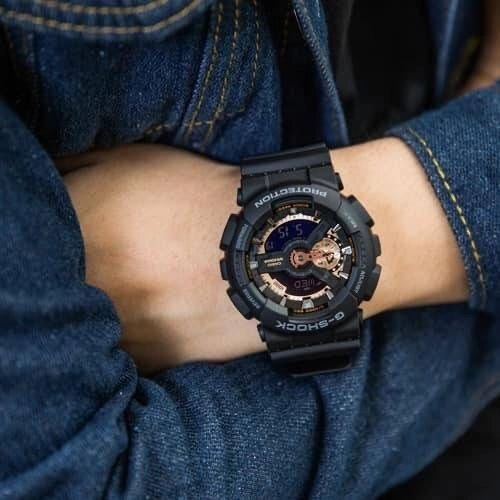 G Shock Casio Black GA-110-RG 4
