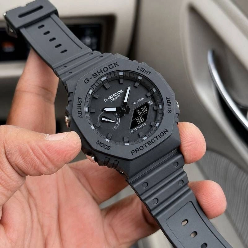 G Shock Casio GA-2100 Black Edition 3
