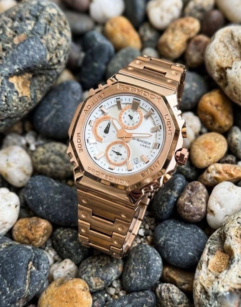 G Shock Casio Ga-2100 Rose Gold 1