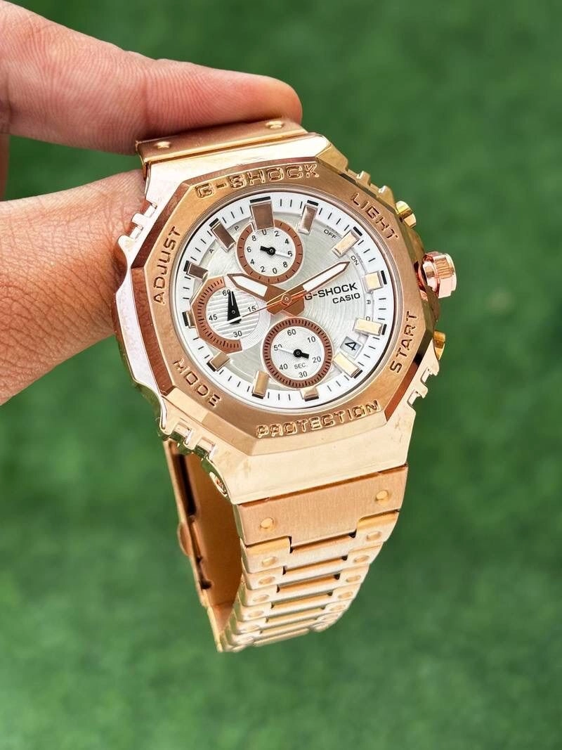 G Shock Casio Ga-2100 Rose Gold 3
