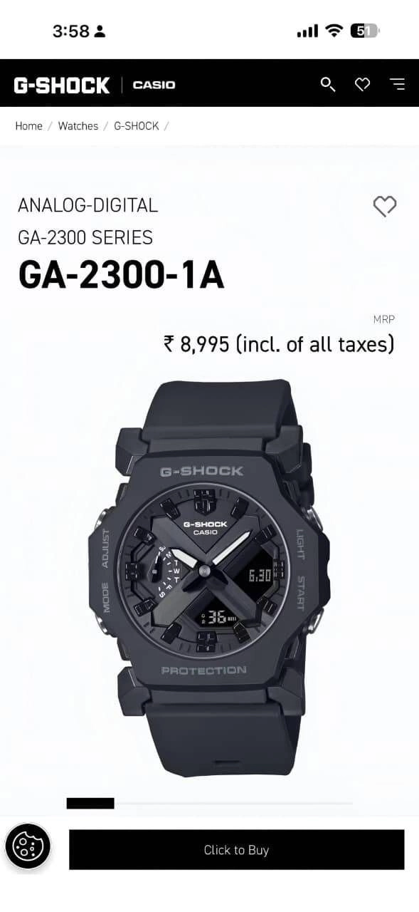 G Shock Casio Ga-2300 3
