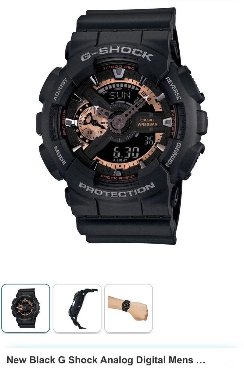 G Shock Casio GA110RG-1A 3