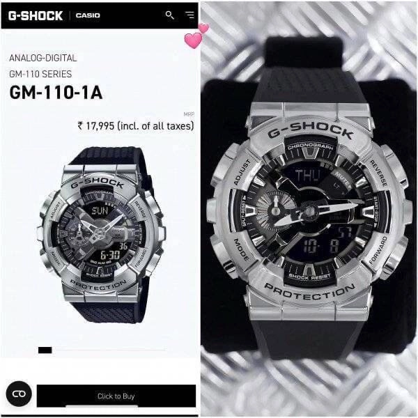 G Shock Casio GA2100 Digital 3