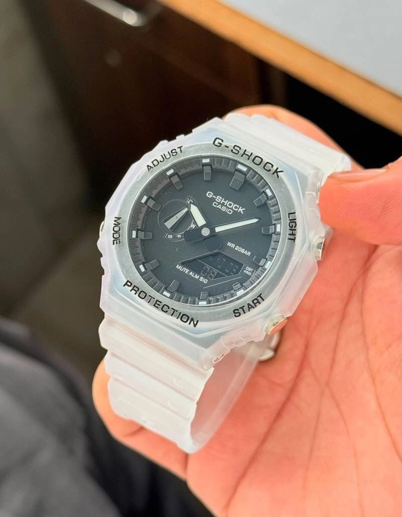 G Shock Casio GA2100 Grey Analog 1