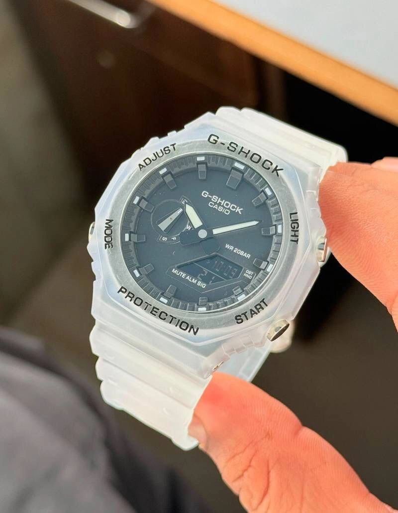G Shock Casio GA2100 Grey Analog 2