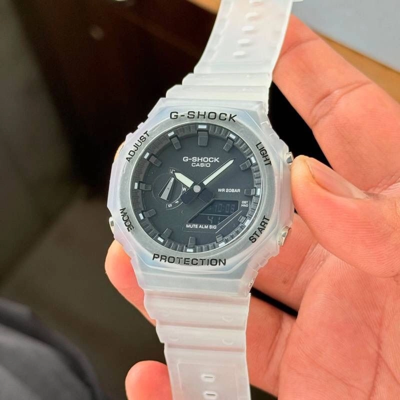 G Shock Casio GA2100 Grey Analog 3