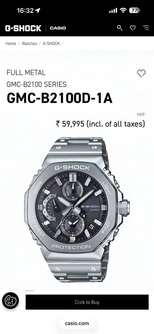 G Shock Casio Gmc B2100 2